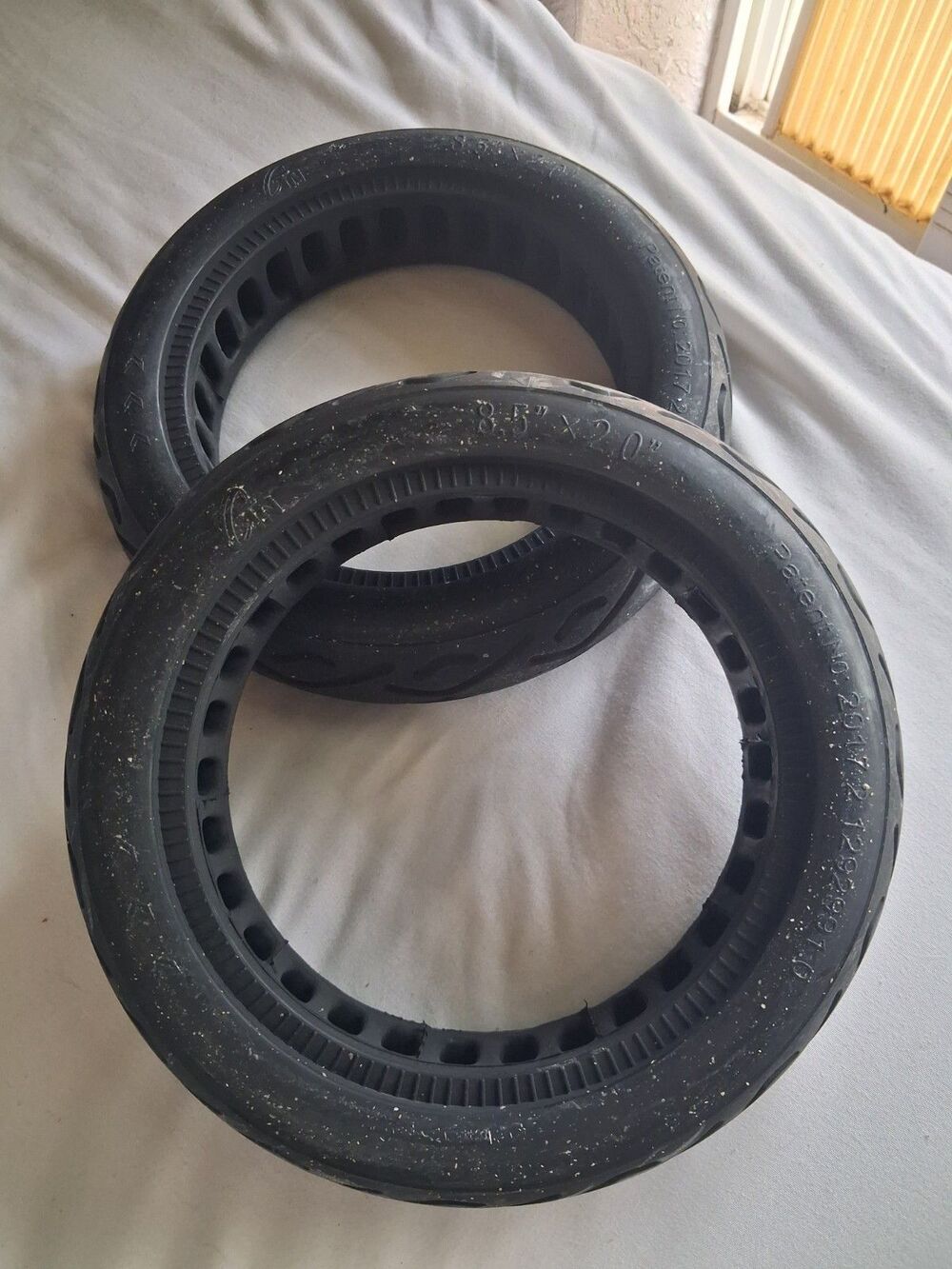 Brand New Scooter Tires A Pair 8.2"  Solid Tire